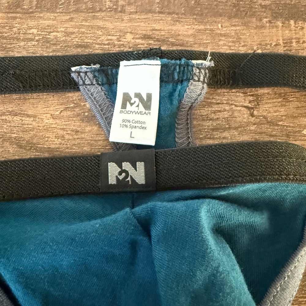 N2N Sexy Cotton Thong Deep Teal, Large NWOT - Picture 7 of 7